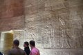 Horustempel in Edfu mit dem grÃ¶Ãten Pylon nach demjenigen von Karnak