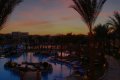 Sonnenuntergang in Hurghada, fotografiert vom Balkon des Albatros Palace Hotels