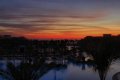 Sonnenaufgang in Hurghada, fotografiert vom Balkon des Albatros Palace Hotels