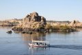 Besuchim Isis-Tempel bei Assuan;der Isistempel wurde auf der heute als Neu-Philae die echte Insel Philae ist im Nasser-See verschwunden) bekannten Insel versetzt um den Tempel vor der Ãberflutung durch den Hochdamm zu retten; d