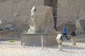 Amun-Tempel in Luxor, welchen eine 2,6 km lange Spingenallee mit Karnak verband