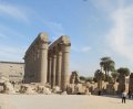 Amun-Tempel in Luxor, welchen eine 2,6 km lange Spingenallee mit Karnak verband