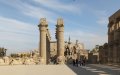Amun-Tempel in Luxor, welchen eine 2,6 km lange Spingenallee mit Karnak verband