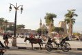 Ansichten von Luxor, aufgenommen wÃ¤hrend einer Kutschenfahrt