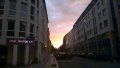 Sonnenaufgang in Dresden