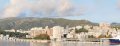 Aussicht vom Schiff auf den Hafen von Palma de Mallorca